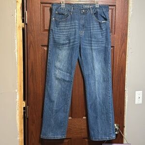 Izod comfort stretch relaxed fit jeans 36x32
